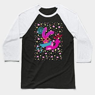 Wacky Rabbit Party Baseball T-Shirt